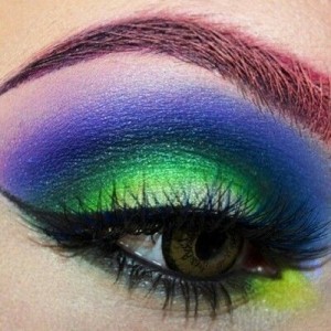 colorful eye