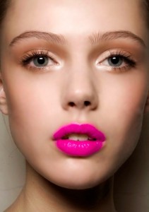 pink lips