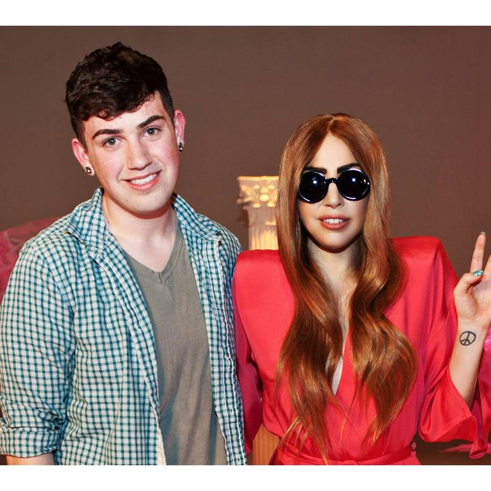 Post image for Anthony Huspen’s Ultimate Dream Came True When He Met Lady Gaga