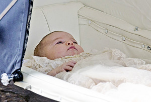 The Christening Of Princess Charlotte Of Cambridge